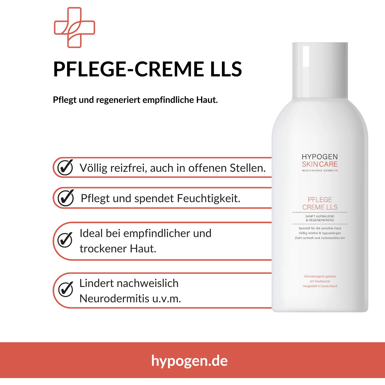 Vorteil CARE_Pflege-Creme_LLS auf einen Blick