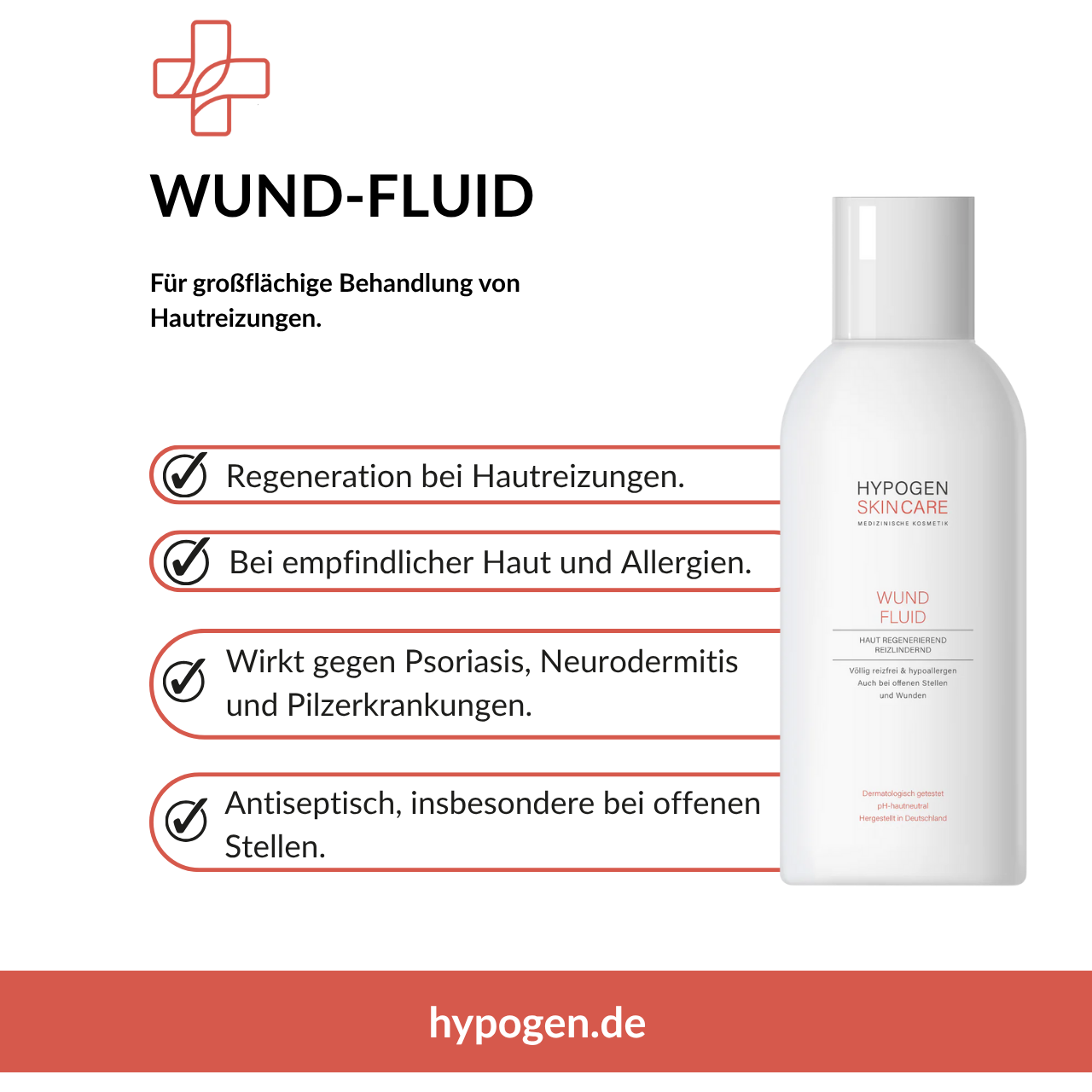 Vorteile HYOPGEN CARE Wund-Fluid