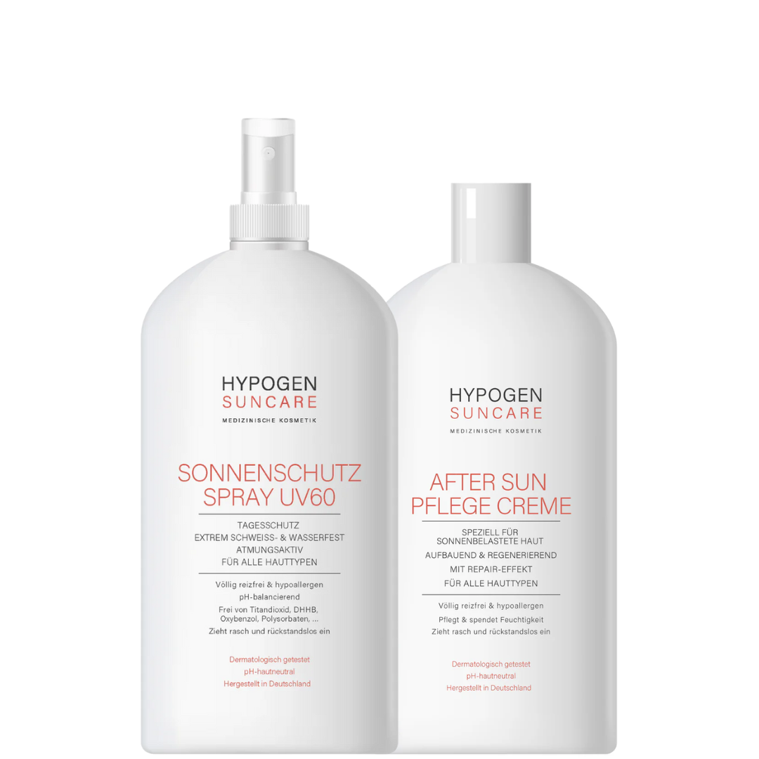 HYPOGEN SUN CARE Sonnenschutz Basispflege Set German Innovation Award 2025