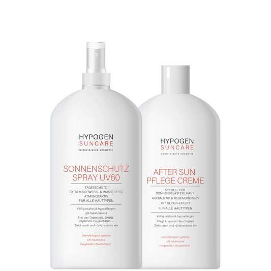 HYPOGEN SUN CARE Sonnenschutz Basispflege Set German Innovation Award 2025