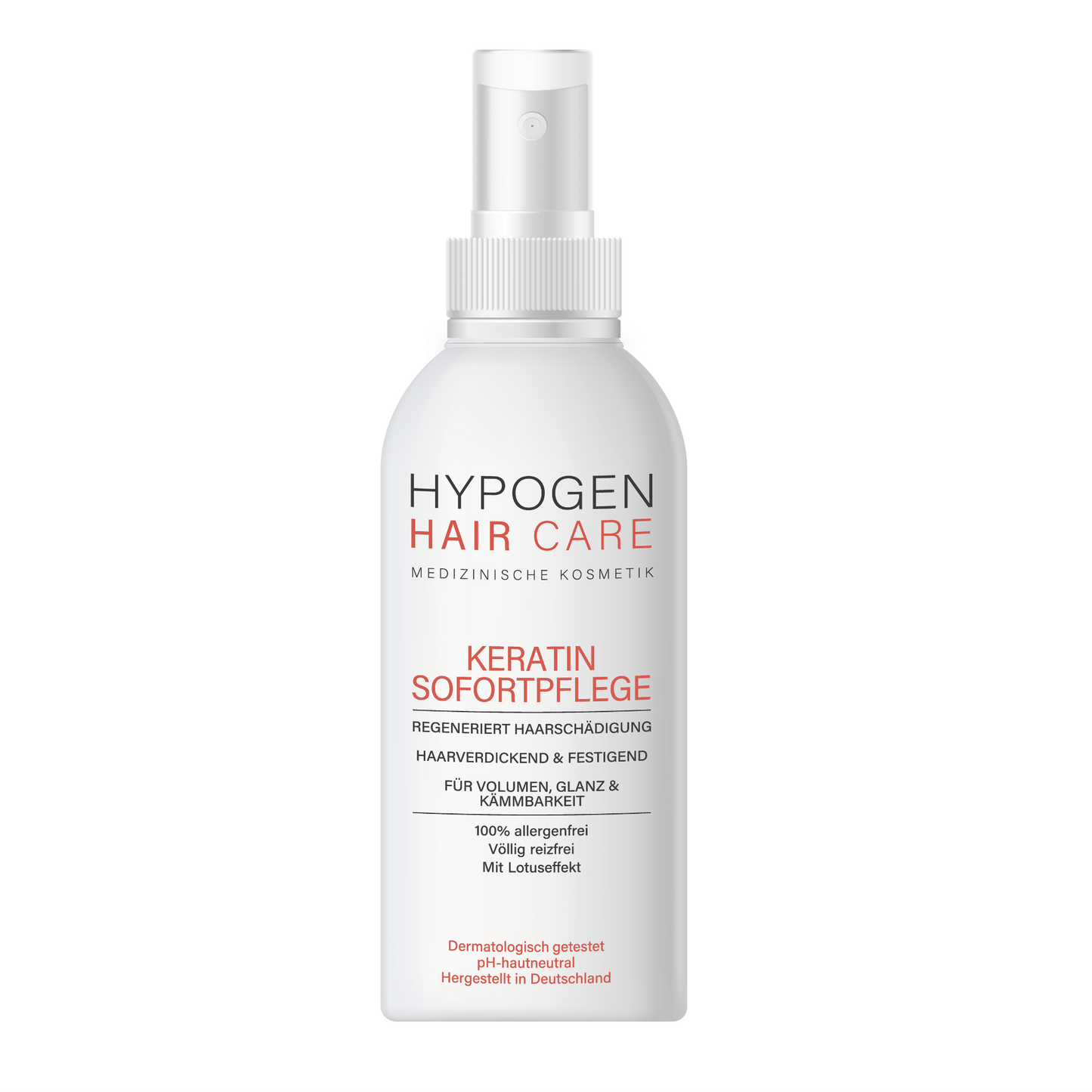 HYPOGEN CARE Keratin-Sofortpflege 100mL Einzelbild 251210 red