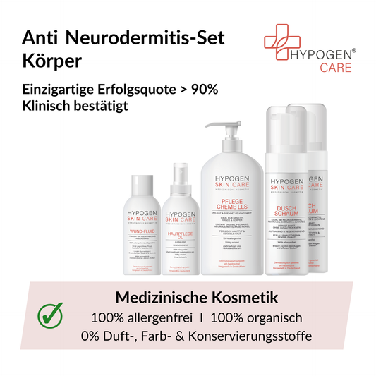 Vorteile auf einen Blick: HYPOGEN_CARE_Set_Anti_Neurodermitis_Koerper