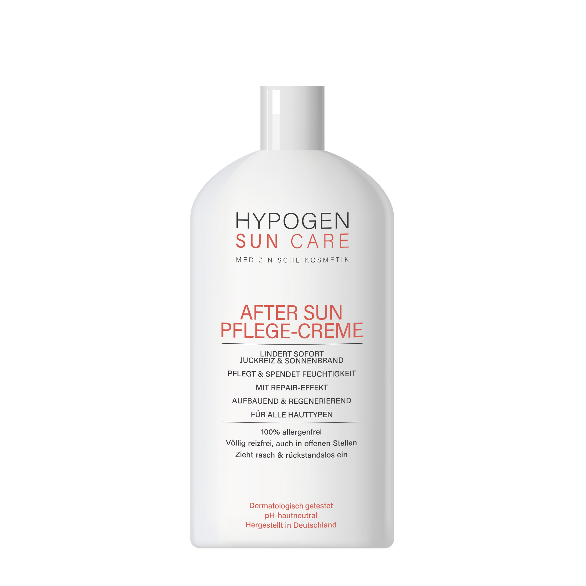 HYPOGEN CARE After Sun-Pflegecreme 265mL Einzelbild 251210 red