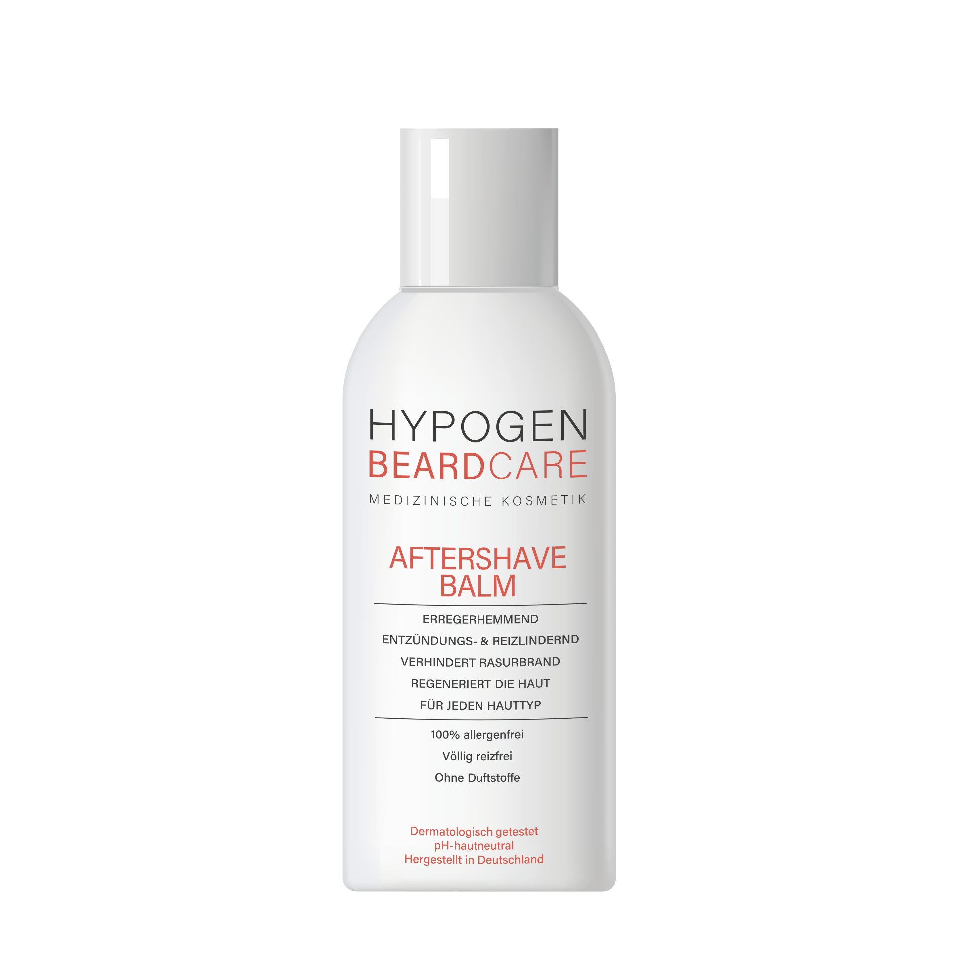 HYPOGEN CARE Aftershave-Balm 100mL Einzelbild 260221 red
