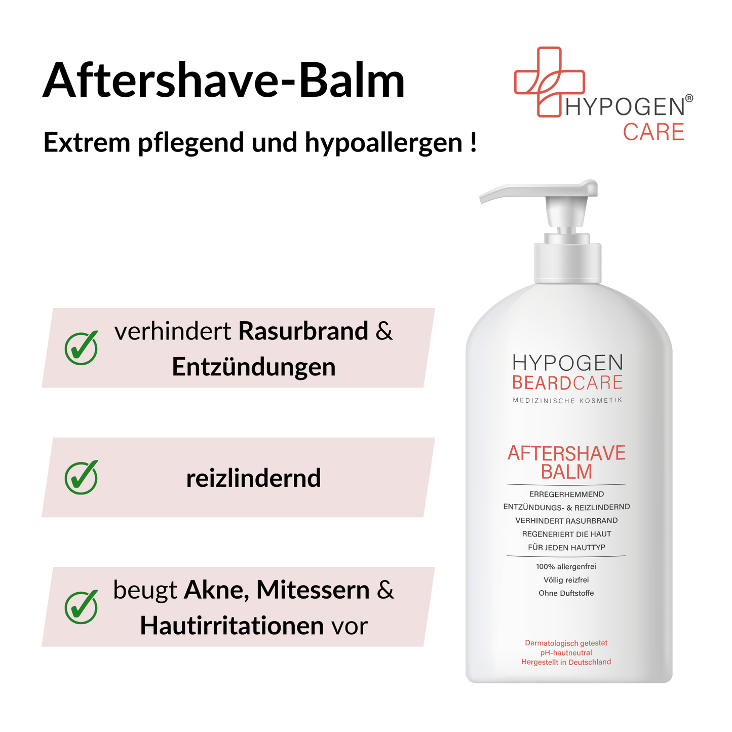 Vorteile auf einen Blick: HYPOGEN_CARE_Aftershave-Balm_265mL 2