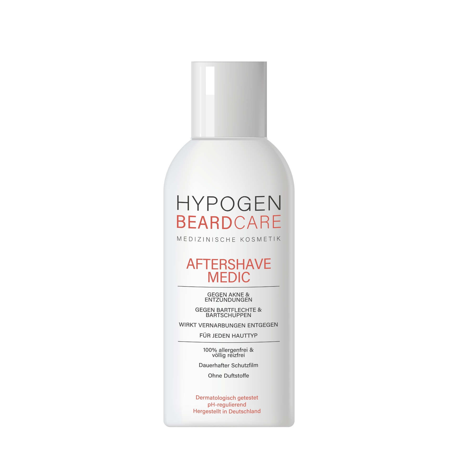 HYPOGEN CARE Aftershave medic 100mL Einzelbild 260221 red