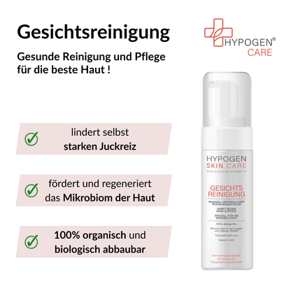 Vorteile HYPOGEN CARE Gesichtsreinigung auf einen Blick - 2