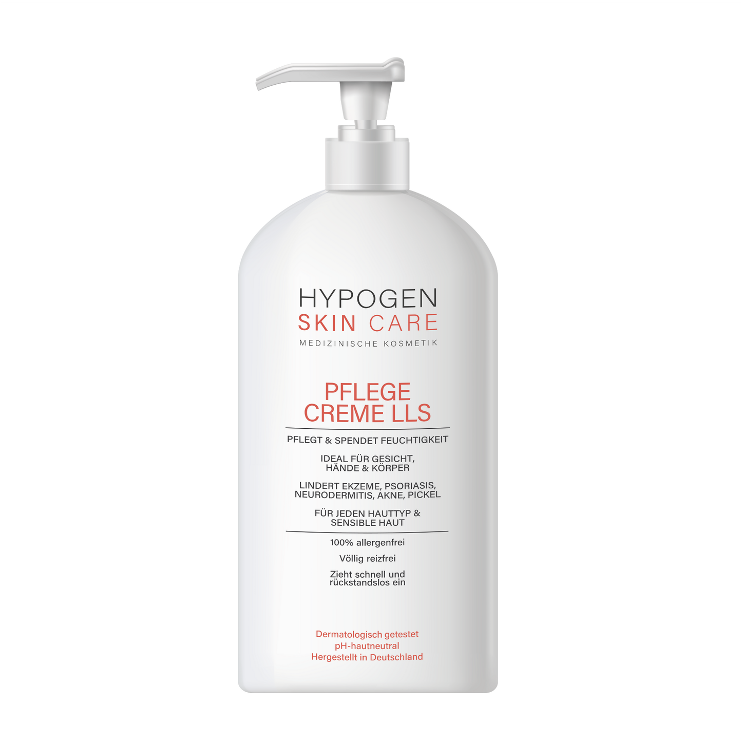 HYPOGEN CARE Pflege-Creme LLS 265mL Einzelbild 251210 red