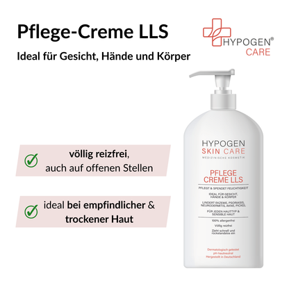 Vorteile HYPOGEN CARE Pflege-Creme LLS auf einen Blick - 2