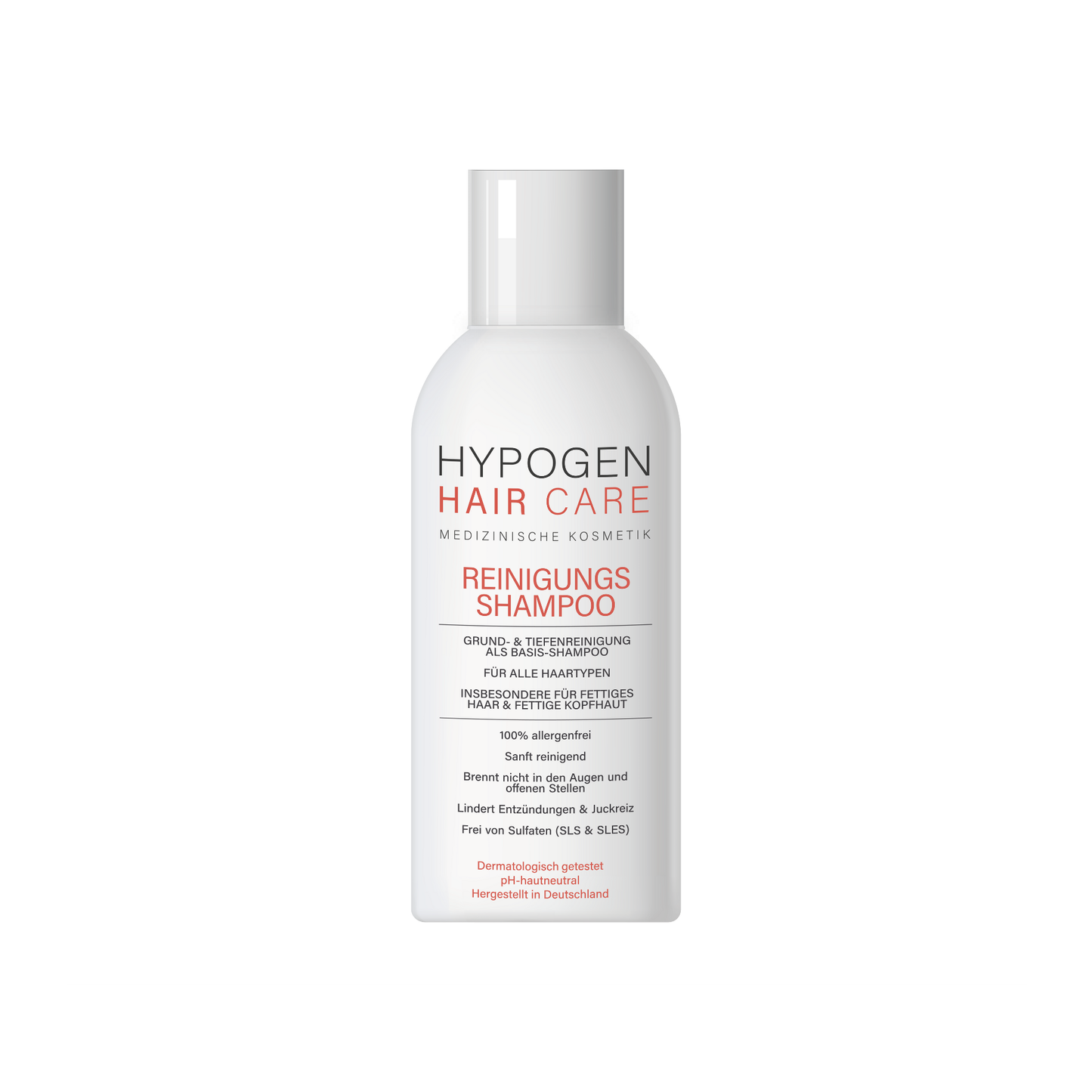 HYPOGEN CARE Reinigungs-Shampoo 100mL Einzelbild 251210 red