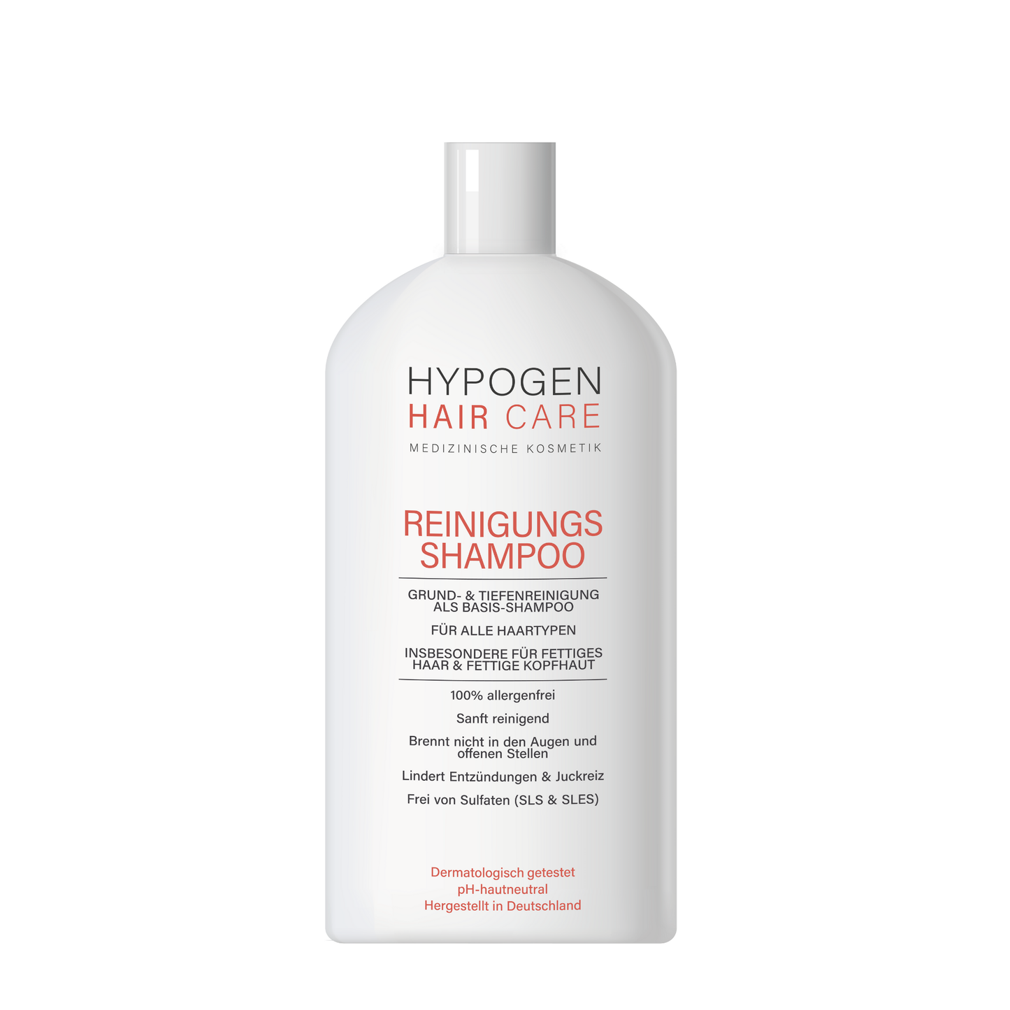 HYPOGEN CARE Reinigungs-Shampoo 265mL Einzelbild 251210 red