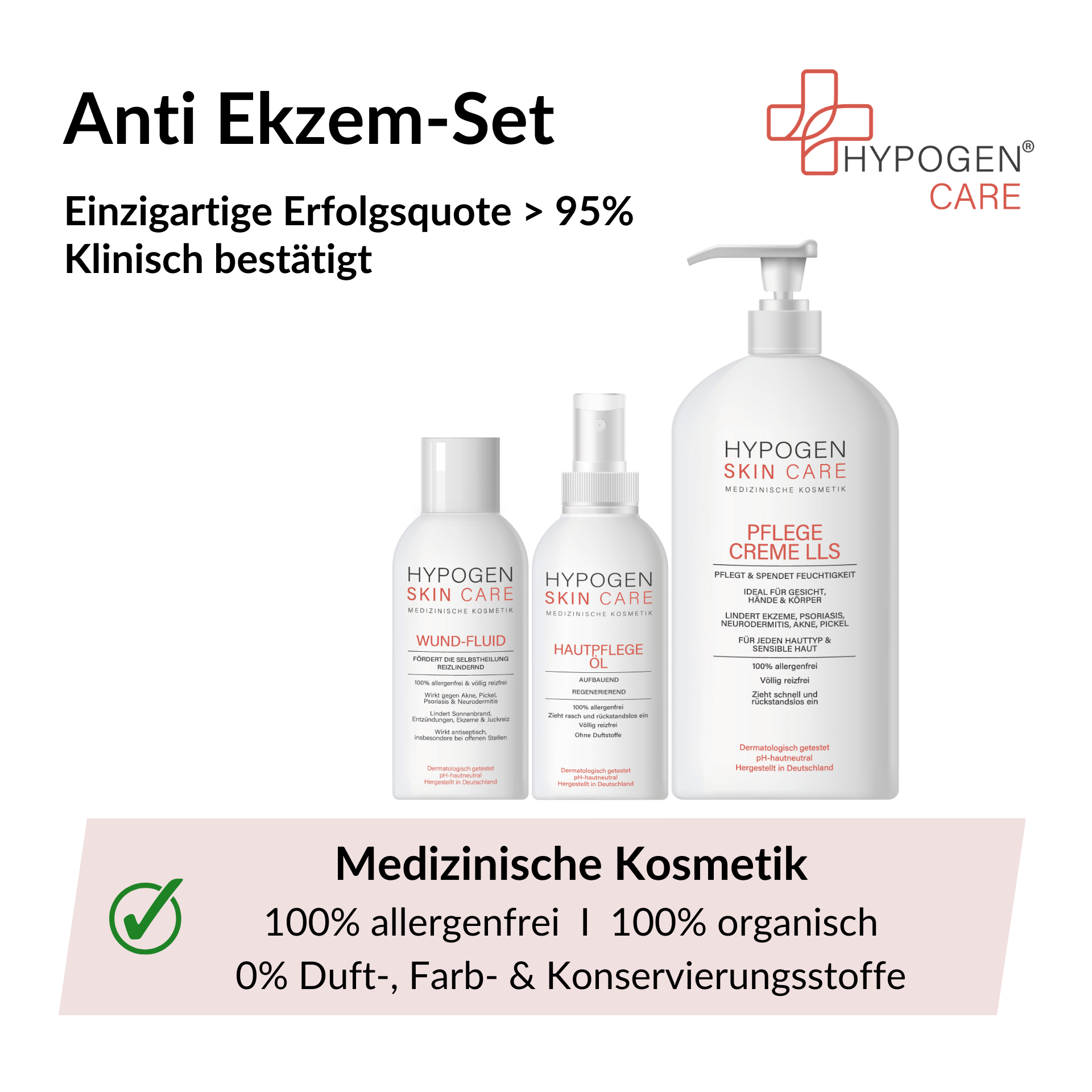 Vorteile auf einen Blick: HYPOGEN_CARE_Set_Anti_Ekzem