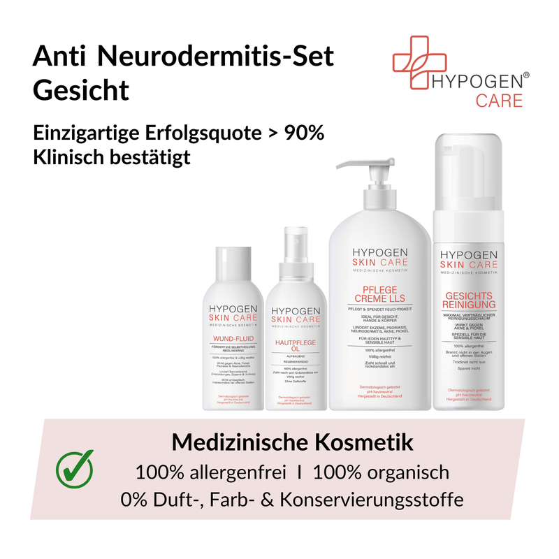 Anti Neurodermitis-Set Gesicht
