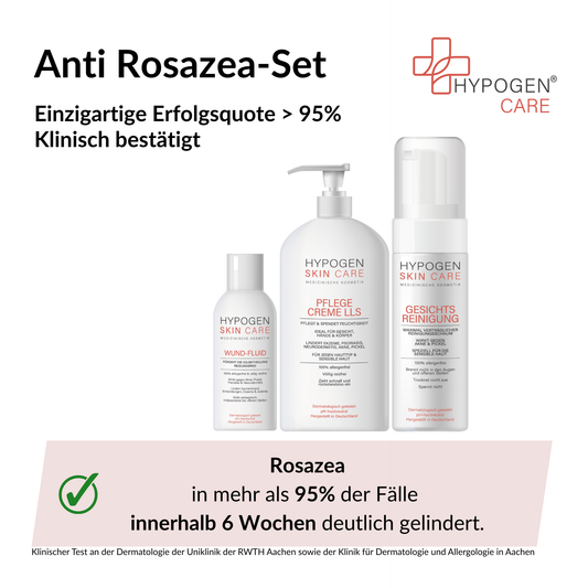 Erfolgsquote auf einen Blick: HYPOGEN_CARE_Set_Anti_Rosazea