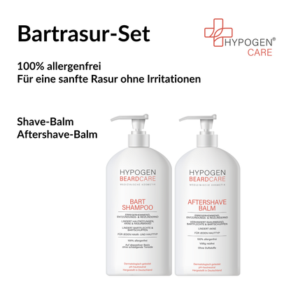 Set-Inhalt auf einen Blick: HYPOGEN_CARE_Set_Bartrasur
