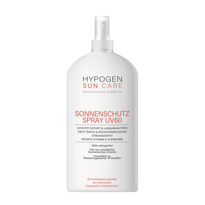 HYPOGEN CARE Sonnenschutz-Spray UV60 265mL Einzelbild 251210 red