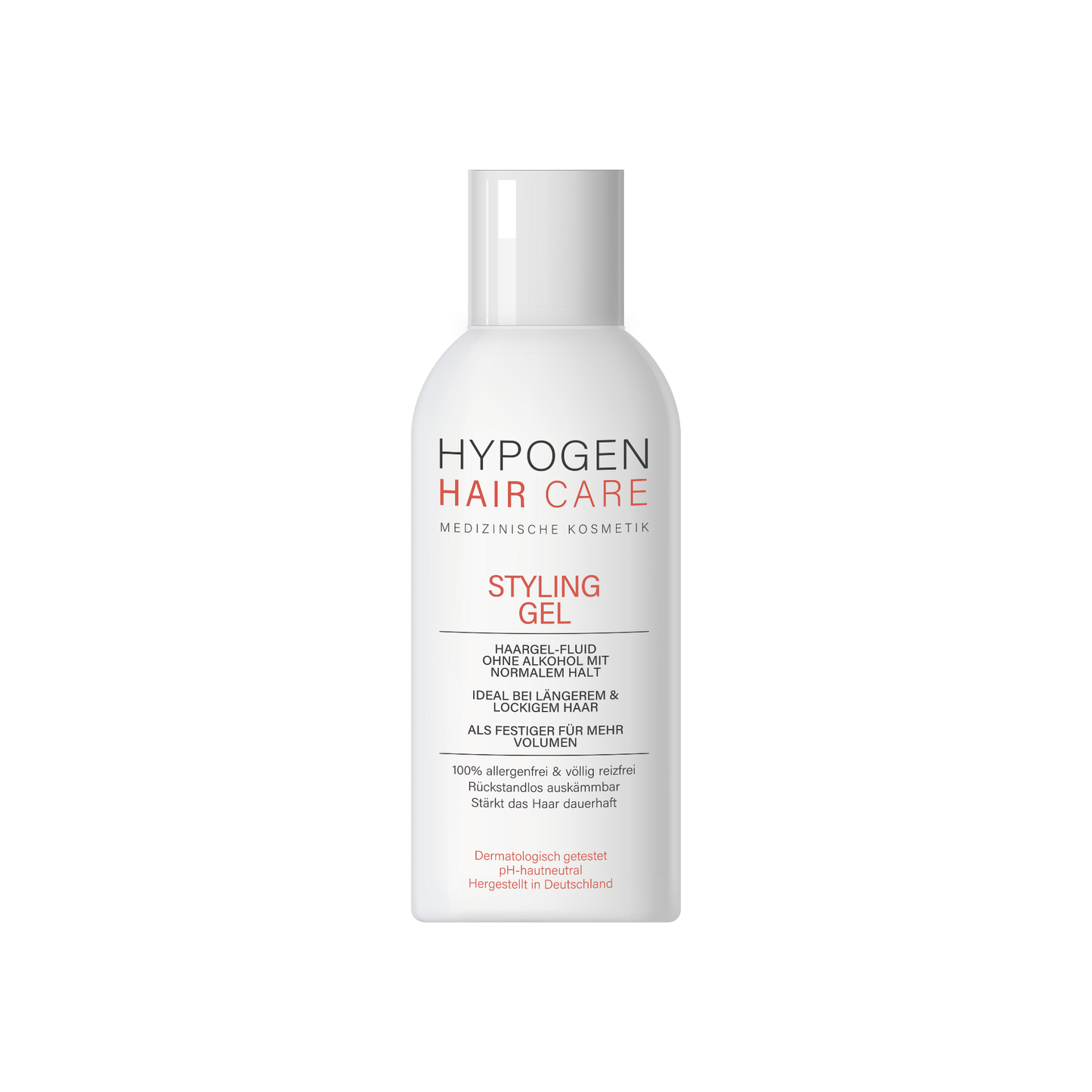 HYPOGEN CARE Styling Gel 100mL Einzelbild 251210 red