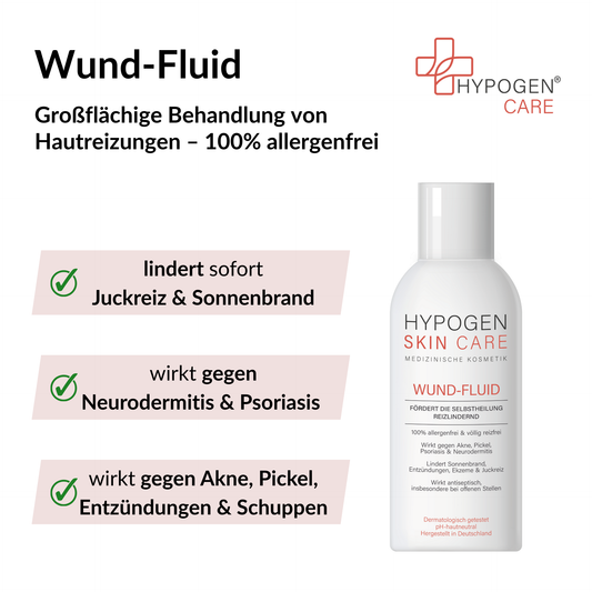 Vorteile HYPOGEN CARE Wund-Fluid auf einen Blick - 1