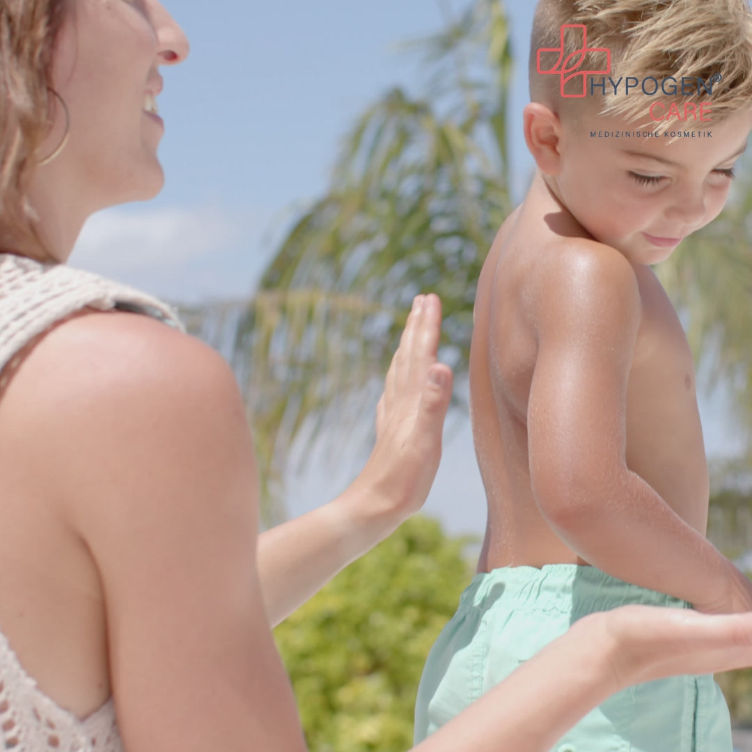 HYPOGEN CARE Sonnenschutz-Spray UV60 - 100% allergenfrei (Film)